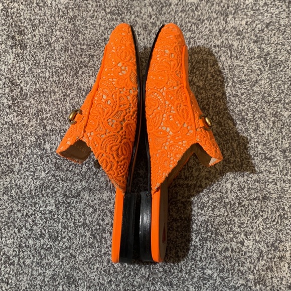 Gucci Lace Floral Princetown - Picture 7 of 16